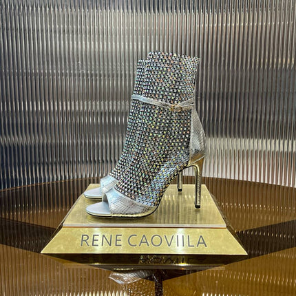 GALAXIA METALLIC ANTHRACITE SANDAL 95 MM SILVER