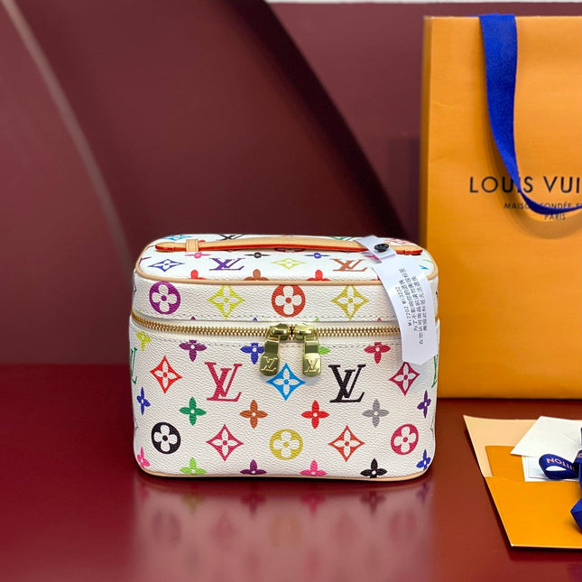 NICE BB 20 IN MULTICOLOR MONOGRAM CANVAS GOLD ZIPPER