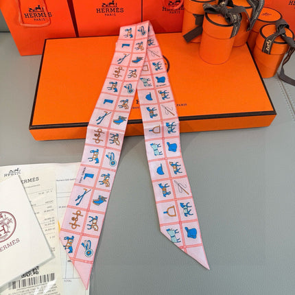 HERMES 25S SCARF 86 IN SILK 853136
