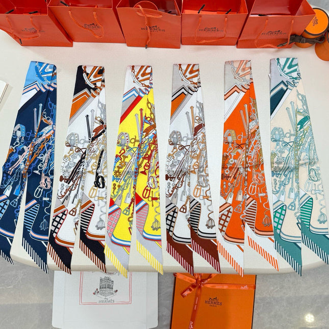 HERMES 25S SCARF 90 IN SILK 853143