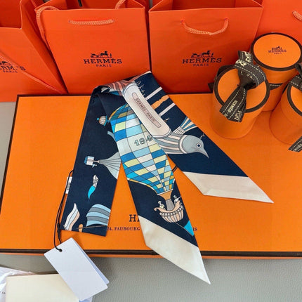 HERMES 25S NECKERCHIEF 86 IN SILK 991546
