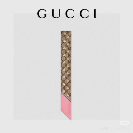 GUCCI 26S SCARF 90 IN SILK 289039
