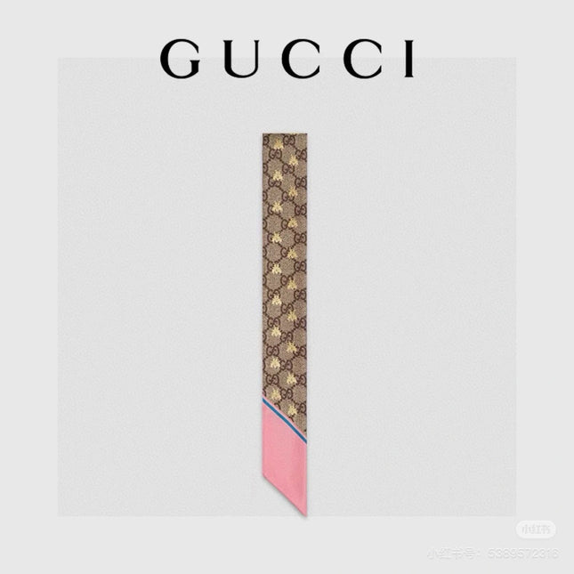 GUCCI 26S SCARF 90 IN SILK 289039