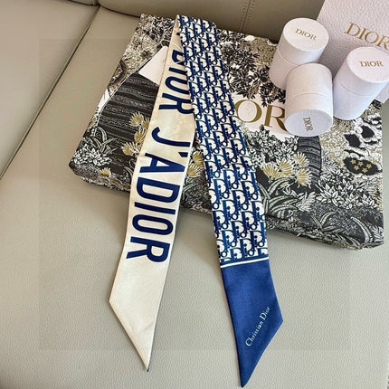 DIOR 26S SCARF 105CM IN SILK 297752