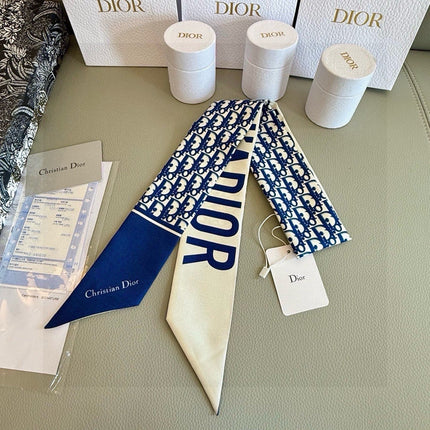 DIOR 26S SCARF 105CM IN SILK 297752