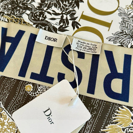 DIOR 26S SCARF 105CM IN SILK 297754