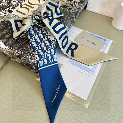 DIOR 26S SCARF 105CM IN SILK 297754