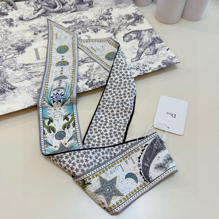 DIOR 26S SCARF 105CM IN SILK 298066
