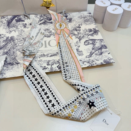 DIOR 26S SCARF 105CM IN SILK 298069