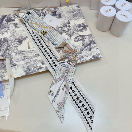 DIOR 26S SCARF 105CM IN SILK 298069