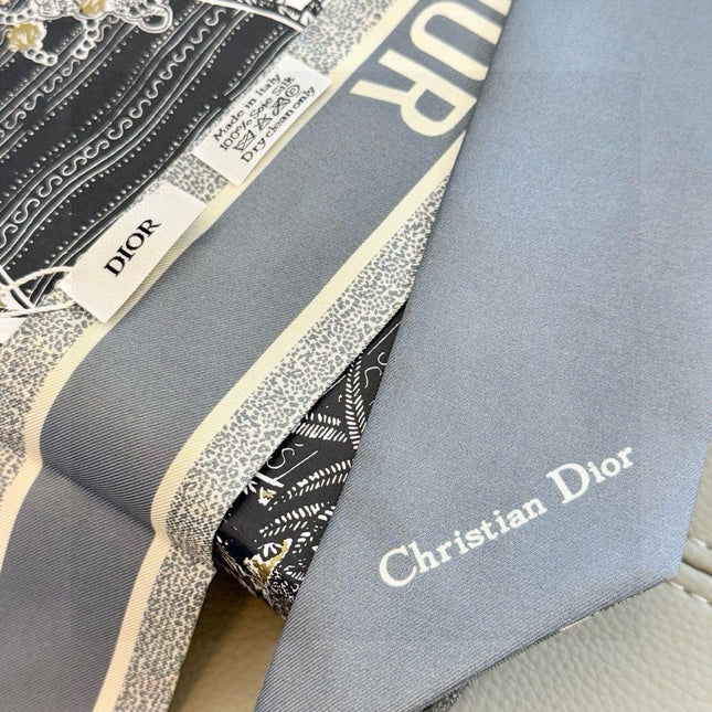 DIOR 26S SCARF 105CM IN SILK 309592