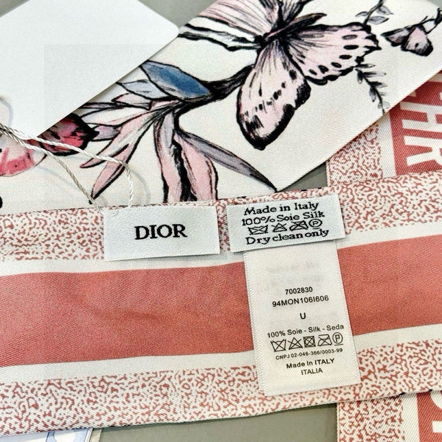 DIOR 26S SCARF 100CM IN SILK 305837