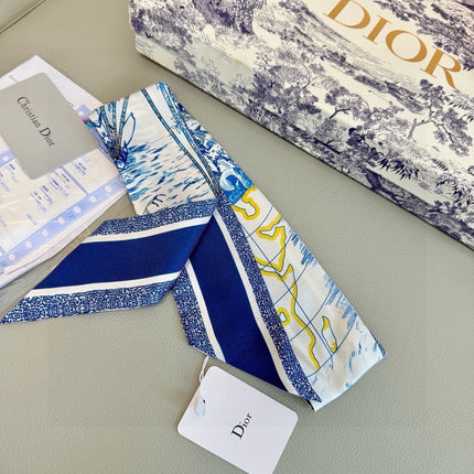 DIOR 26S SCARF 100CM IN SILK 305845