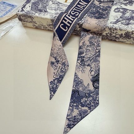 DIOR 26S SCARF 105CM IN SILK 302929