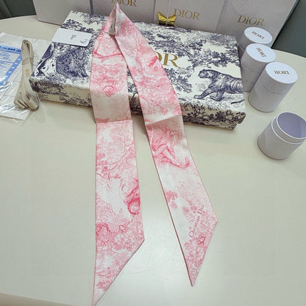 DIOR 26S SCARF 105CM IN SILK 302930