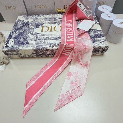 DIOR 26S SCARF 105CM IN SILK 302930