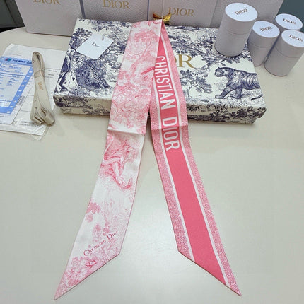 DIOR 26S SCARF 105CM IN SILK 302930