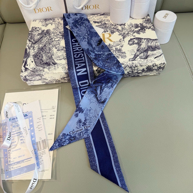 DIOR 26S SCARF 105CM IN SILK 313070
