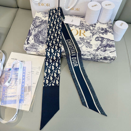 DIOR 26S SCARF 105CM IN SILK 313073