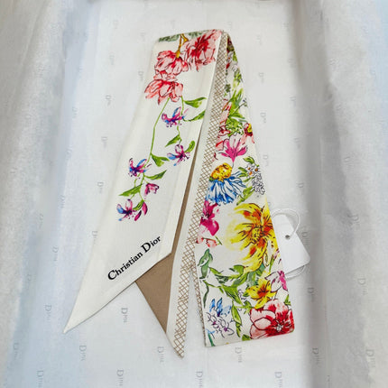 DIOR 26S SCARF 100CM IN SILK 316497