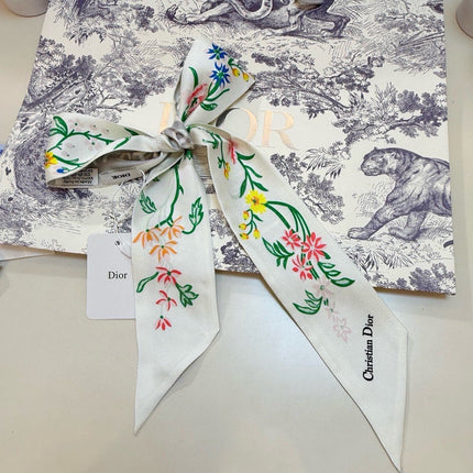 DIOR 26S SCARF 100CM IN SILK 316498