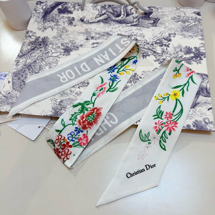 DIOR 26S SCARF 100CM IN SILK 316498