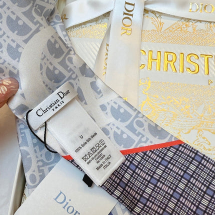 DIOR 26S SCARF 100CM IN SILK 289042