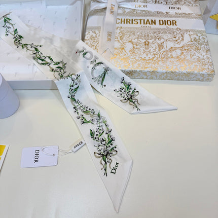 DIOR 26S SCARF 105CM IN SILK 304066
