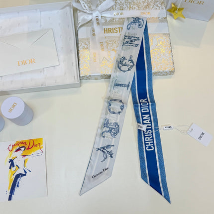 DIOR 26S SCARF 105CM IN SILK 304068