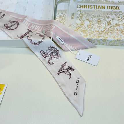 DIOR 26S SCARF 105CM IN SILK 304069