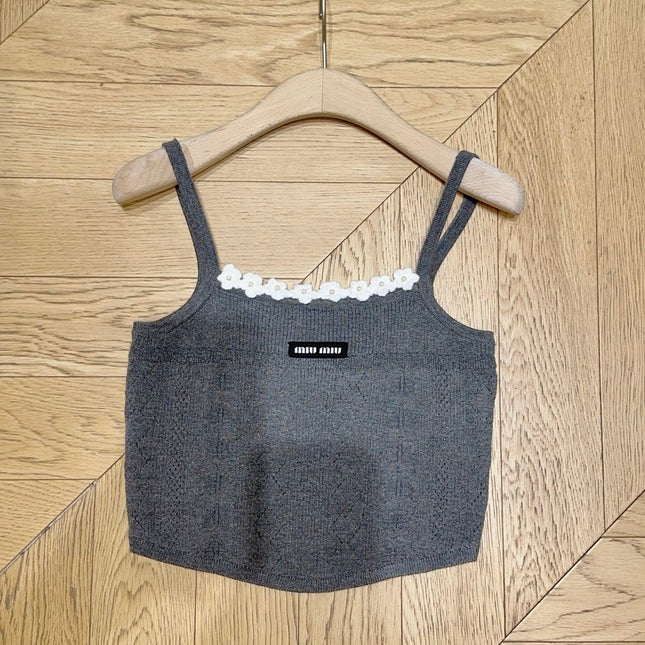 MIUMIU KNIT CAMI TOP STYLE 802