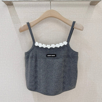 MIUMIU KNIT CAMI TOP STYLE 802
