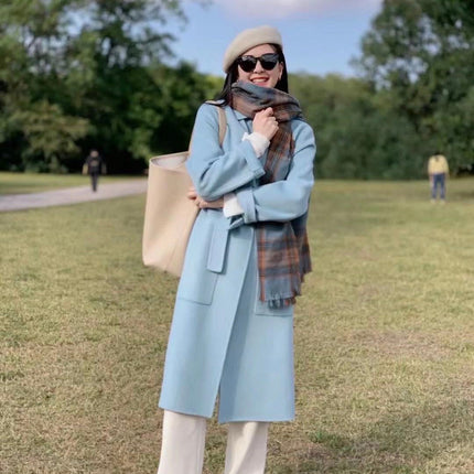 HERMES 25S CASHMERE COAT 123