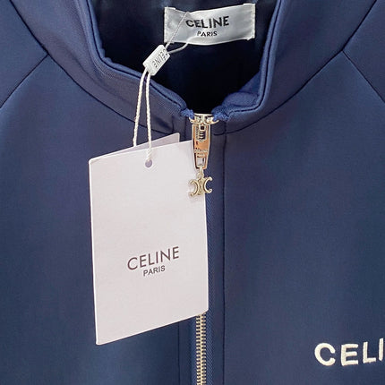 CELINE 26S ZIP-UP TRACK JACKET AND PANTS SET 678