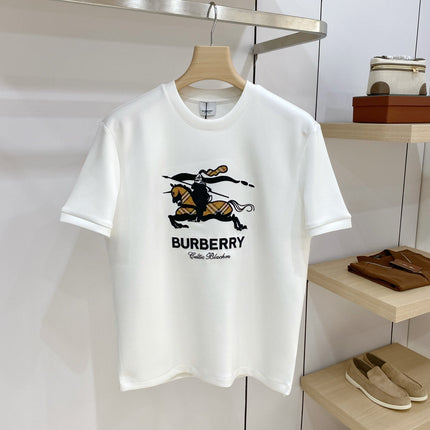BURBERRY 26S SHORT-SLEEVE CREW-NECK T-SHIRT 449