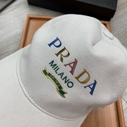 BASEBALL HAT IN WHITE FABRIC 269984
