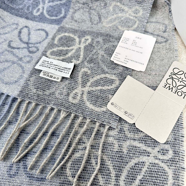 LOEWE 26S SCARF 200 IN CASHMERE 126266