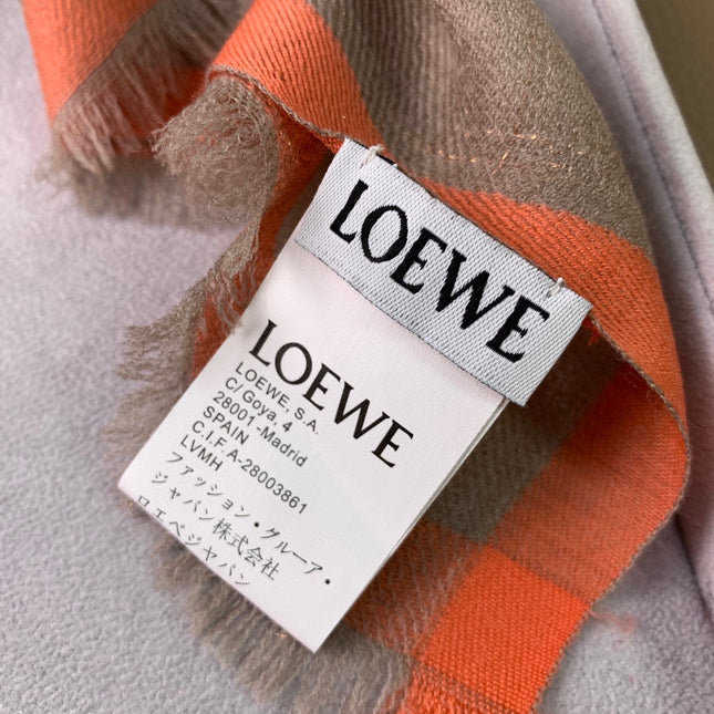 LOEWE 26S SCARF 110 IN CASHMERE 490974