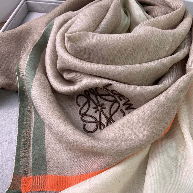 LOEWE 26S SCARF 110 IN CASHMERE 490974