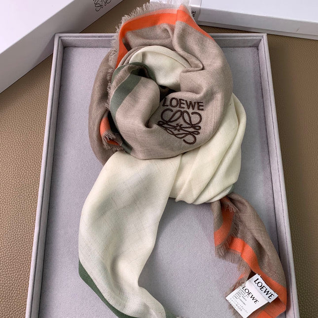 LOEWE 26S SCARF 110 IN CASHMERE 490974