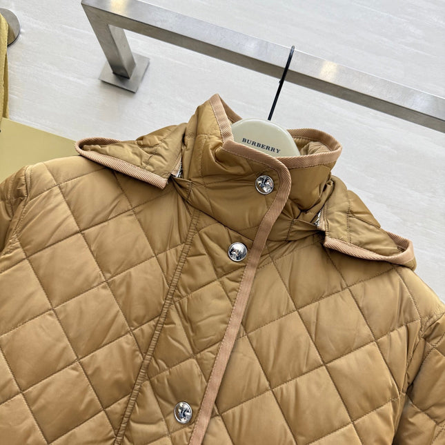 BURBERRY 25S HOODED DOWN COAT 163