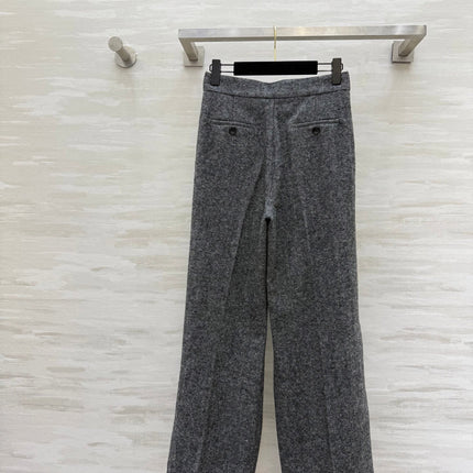 MAX MARA 25S WIDE-LEG KNIT PANTS 665256