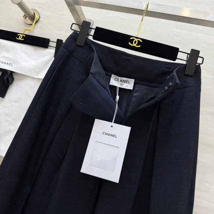 CHANEL 25S WIDE-LEG STRAIGHT PANTS 636