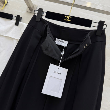 CHANEL 25S WIDE-LEG STRAIGHT PANTS 637