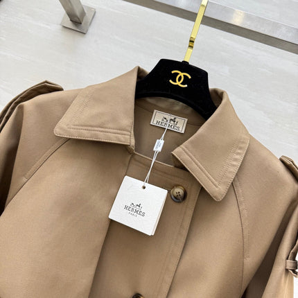 HERMES 25S LONG COAT 386