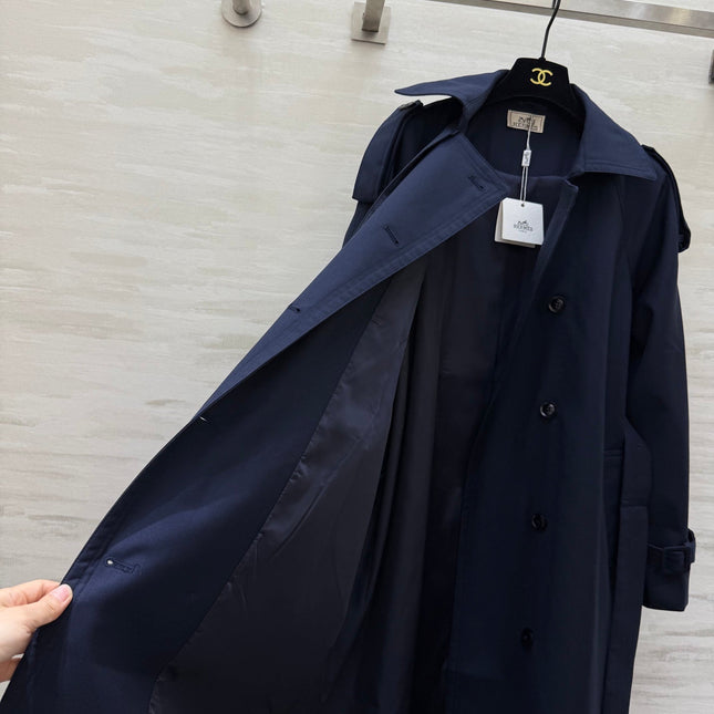 HERMES 25S LONG COAT 387