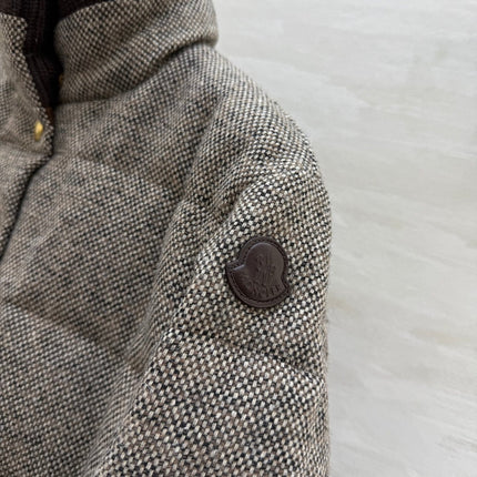 MONCLER 25S TWEED DOWN JACKET 307