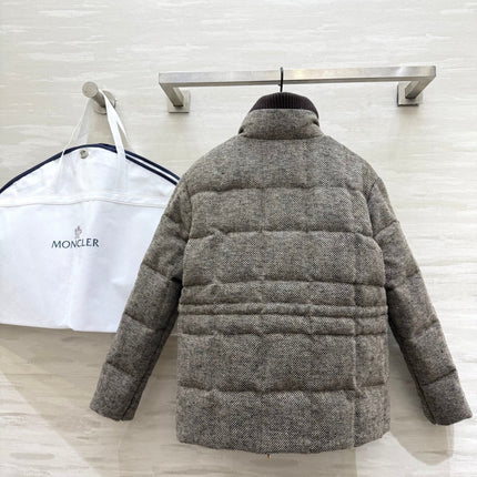 MONCLER 25S TWEED DOWN JACKET 307