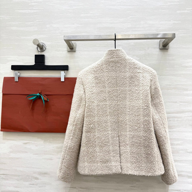 LP 26S ALPACA-BLEND TWEED JACKET 443