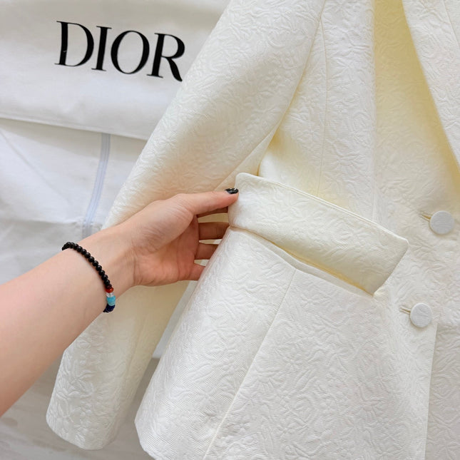 DIOR 26S JACQUARD BLAZER 1073